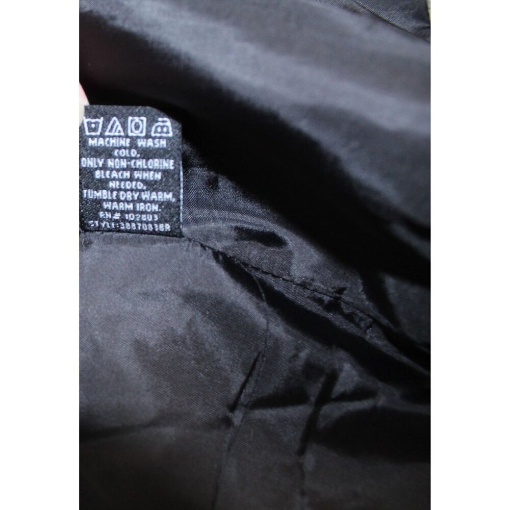 Briggs New York Plaid Blazer Women's 14 Black White Grey Lined Tailored Pockets‎ - Picture 12 of 14